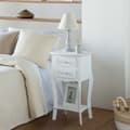 Miniatyrbillede 2 af 8: Natbord Alexandra House Living Hvid 31 x 71 x 38 cm