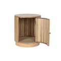 Miniatyrbillede 4 af 6: Natbord Home ESPRIT Natur Paulonia træ Træ MDF 43 x 43 x 48 cm