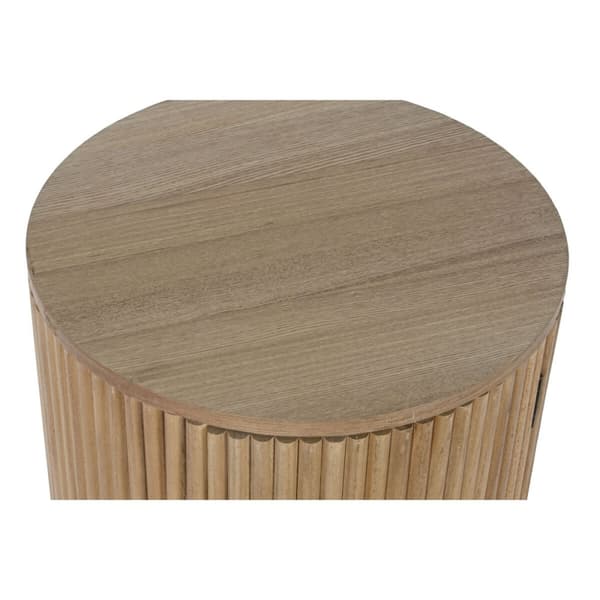 Natbord Home ESPRIT Natur Paulonia træ Træ MDF 43 x 43 x 48 cm