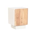 Miniatyrbillede 1 af 8: Natbord Home ESPRIT Hvid Natur 40 x 35 x 50 cm