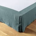 Miniatyrbild 1 av 2: "Gaïa" sängkjol i alla storlekar "Cotton Gauze" - Gaïa Canard - 160 x 200 cm