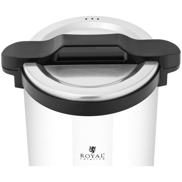 Royal Catering Bryggverk - 30 L - 700/1800/2500 W - 30-110 °C - Rostfritt stål - LED-display - Timer