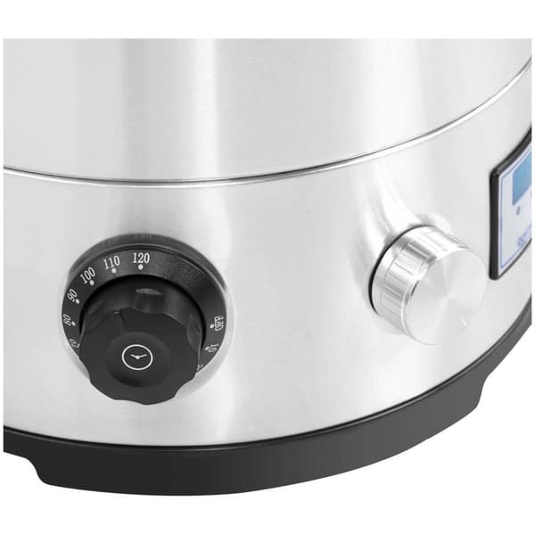 Royal Catering Bryggverk - 30 L - 700/1800/2500 W - 30-110 °C - Rostfritt stål - LED-display - Timer