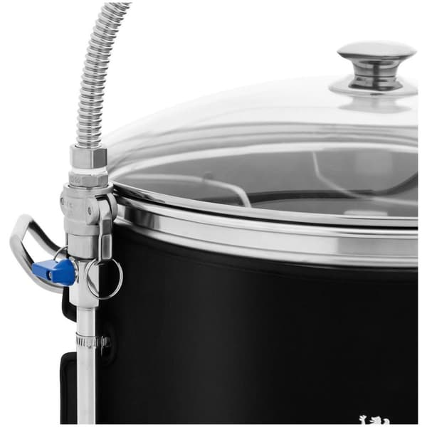 Royal Catering Bryggverk med isolering - 40 l - 2500 W - 10 - 100 °C - Rostfritt stål - LCD-display - Timer