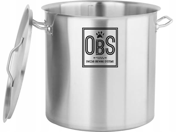 Mash pot 25l, OBS rustfrit stål
