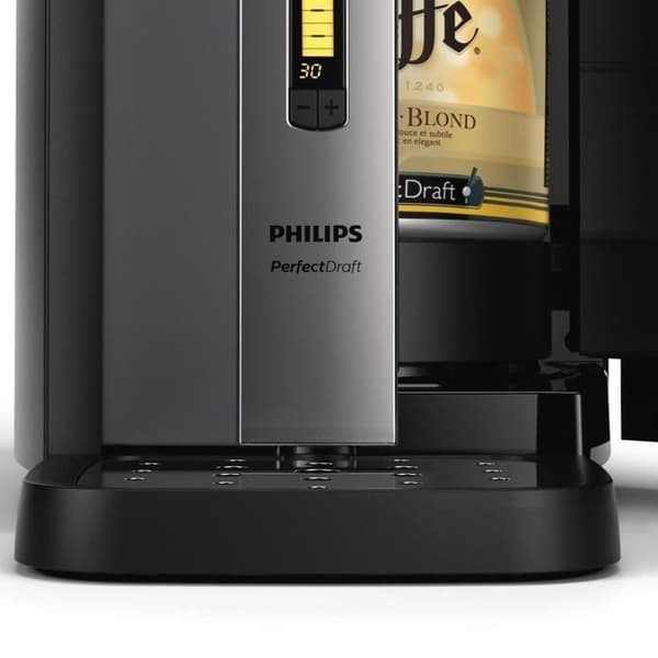 PHILIPS HD3720 / 25 - Perfect Draft beer dispenser - LCD-skärm - 6 L trummor - 70 W - 1,5 bar - Svart