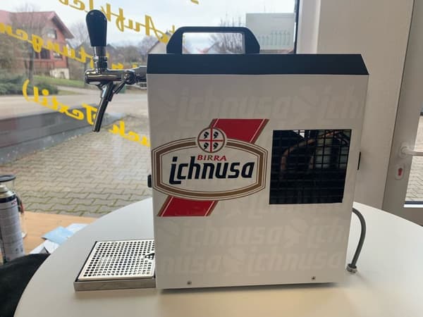 Täydellinen setti Oluthana JET 30 yksilinjainen kuivajäähdytin, 35 litraa/h -Bierkoffer, KEG:Type M