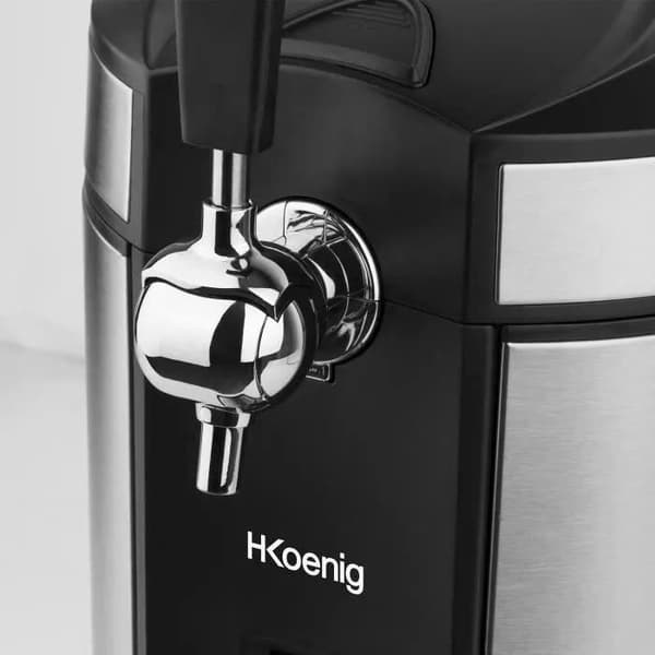 H.KOENIG/ BW1880 ölkran - 5L kapacitet - Justerbar temperatur från 2°C till 12°C