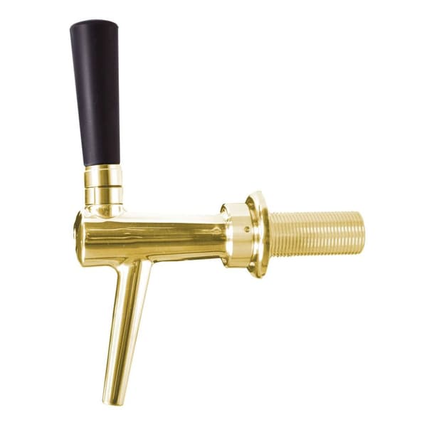 Mäntähana C-TAP ruostumatonta terästä, NW 10 mm, kulta, kierteen pituus: 35 mm
