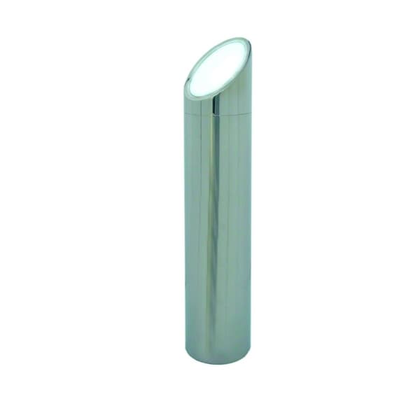 Tappetårn, model "Tower", med belysning, mat børstet, 1 -line - 80 mm Ø