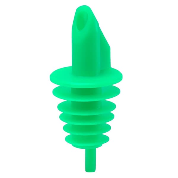 Skænkeprop Billy Neon Green, til næsten alle flaskestørrelser fra 0,5 - 1,5 liters flasker, 1 stk.