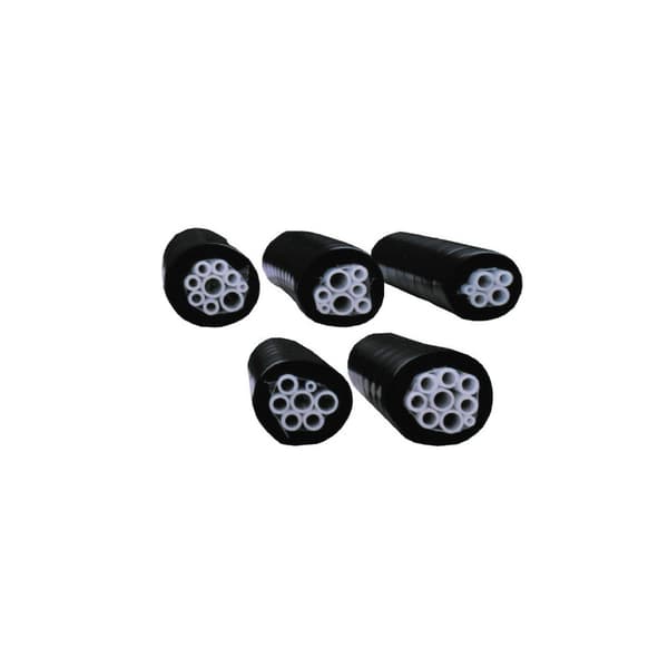 Python line - tør python til varmesporing (10×16 mm) med 13 mm isolering til 4 øllinjer i 7 mm