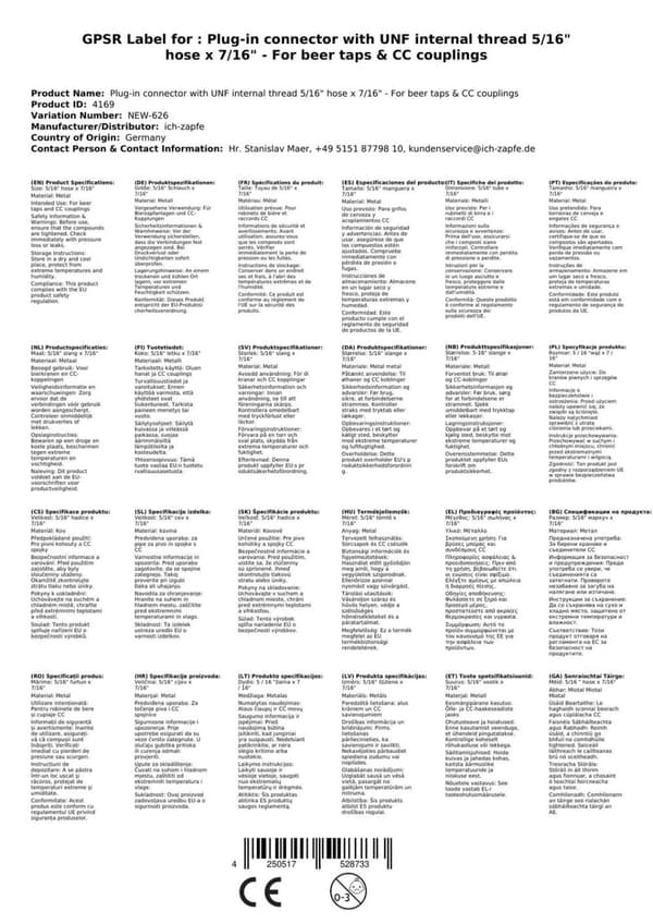 Letkuliitin, Letkuadapteri, Push-in Liitin, Leikkausliitin, Nivel, Liitäntä, Adapteri letkulle Sisäinen UNF-kierreliitäntä 5/16 letku x 7/16