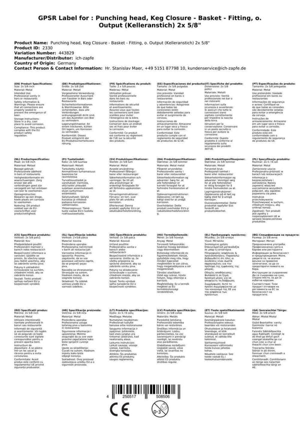 Tynnyriliitin, tynnyriliittimet, kellaripisto, tynnyrisuljin, laattasuljin - Type S, o