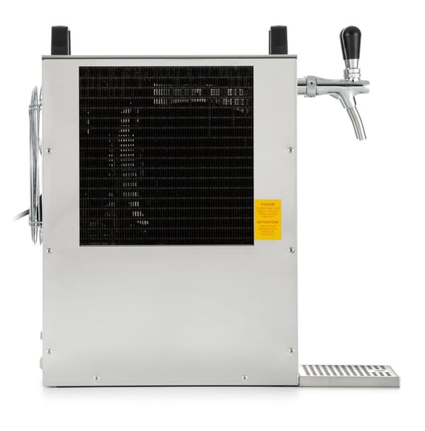 Fadølsanlæg, Øldispenser, Øl Køledispenser Kontakt 155 / K, 2 linier, 160 liter/h af rustfrit stål, med membranpumpe Bierzapfanlange, Green Line