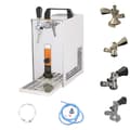 Miniatyrbild 11 av 11: Öltapp, öldispenser, ölmaskin PYGMY 25/K, med membranpump en linje torr kylanordning gjord av rostfritt stål, 35 liter/h, Green Line, KEG:NC Adapter