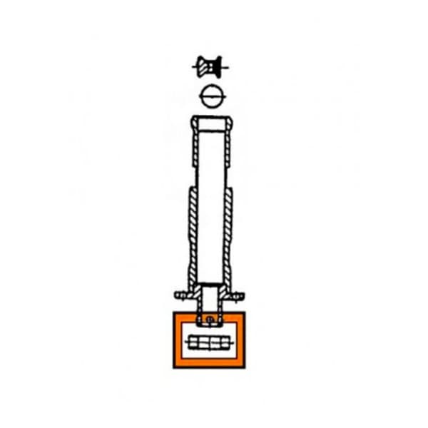 Pakning på stemplet for keg - lukning (combi-fitting) (Micro Matic og Hiwi)