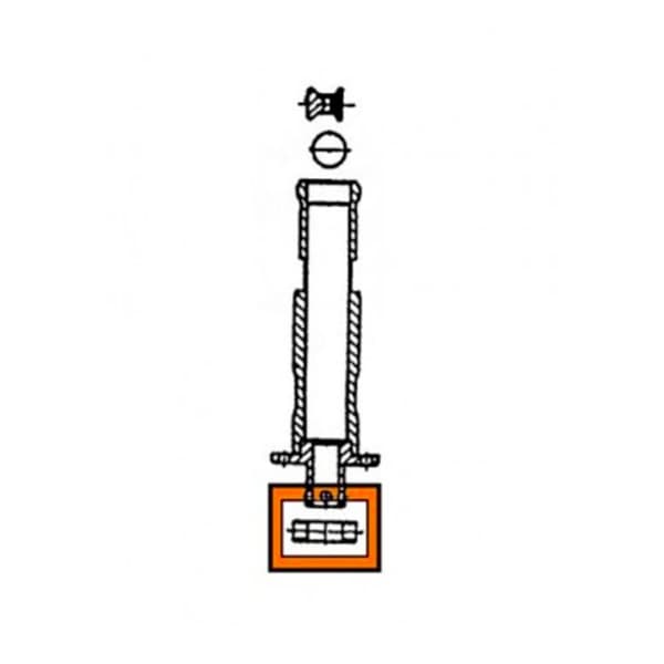 Pakning på stemplet for keg - lukning (combi-fitting) (Micro Matic og Hiwi)