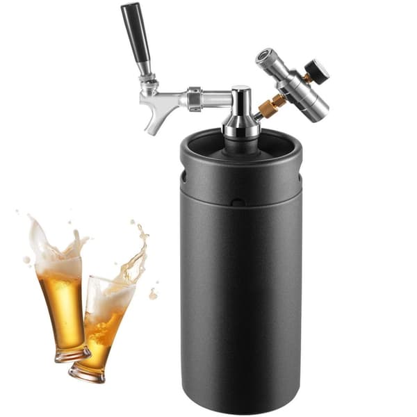 3,6L fatölsautomat med dubbeltrycksdisplay regulator, för hemma- och utomhusbruk, bekväm att använda, varaktig sval/fräsch smak