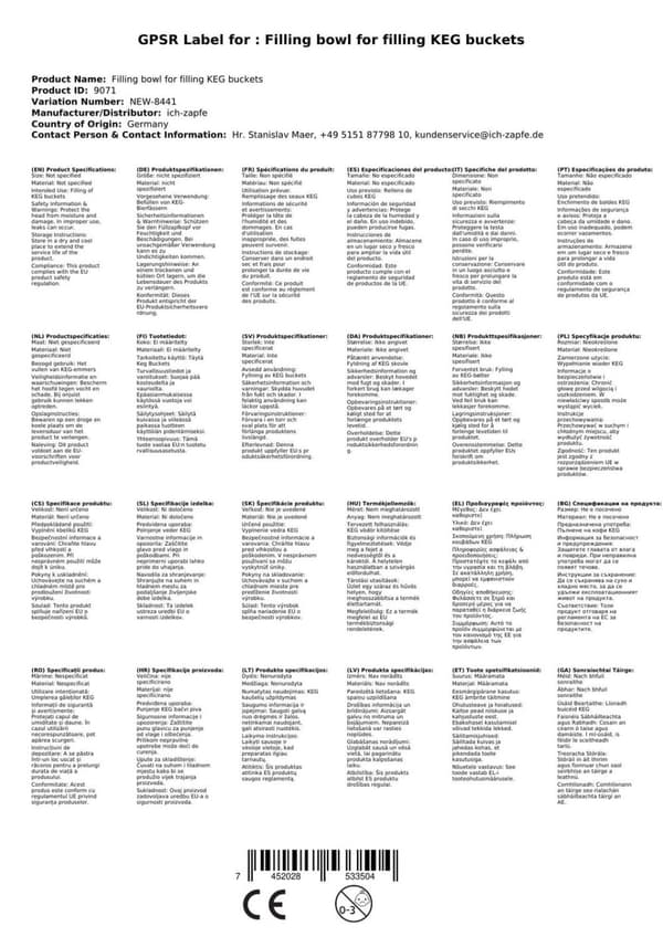 Fadkobling, Keg kobling, Fadølskobling, Fad-kobling A Type / A-kobling, påfyldningsdysehoved