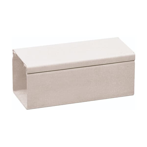 Python kanal, hvid plast, Pythom -kanal:75 x 75 mm