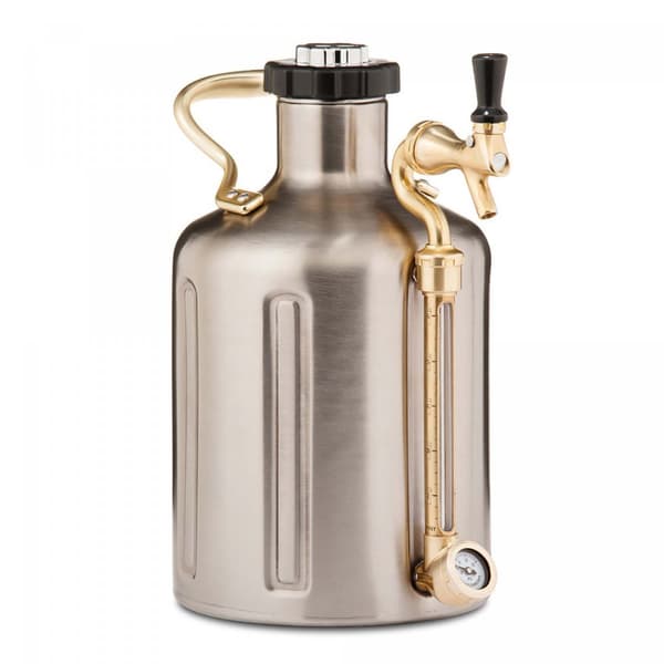 GrowlerWerks uKeg 128 - Rustfrit stål 3,8L