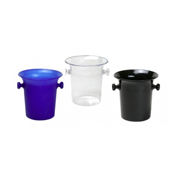 Mousserende vin / champagne spand, plast, Farve:sort