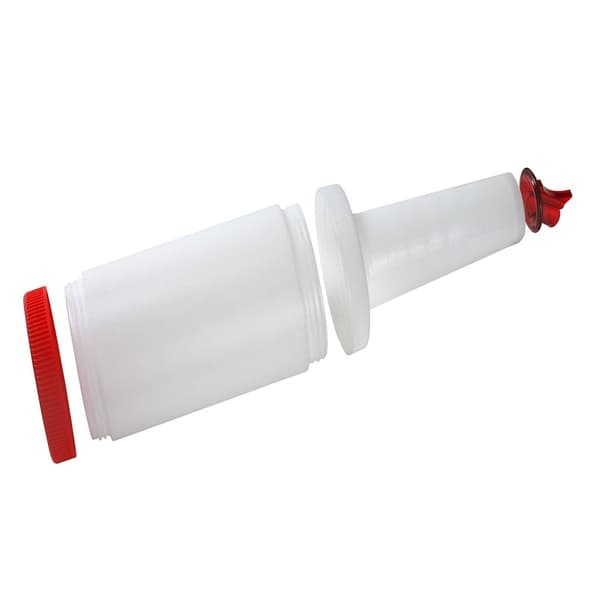 Flaske-Hæld hovedcylinder 1 liter, Farve:gul