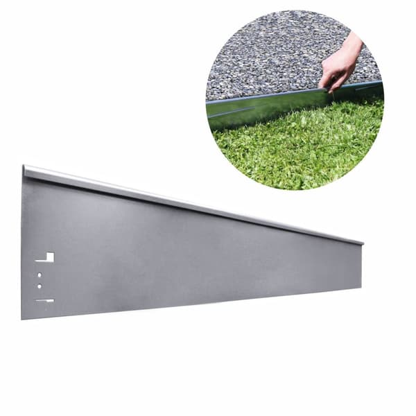 Nurmikon reunan viimeistely 18,5 cm x 113 cm | Puutarhan raja | Ruohoreuna, väri: ei väriä