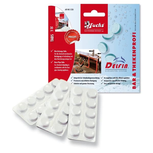 Puhdistusaineet, puhdistustabletit - DELFIN, 30 kpl