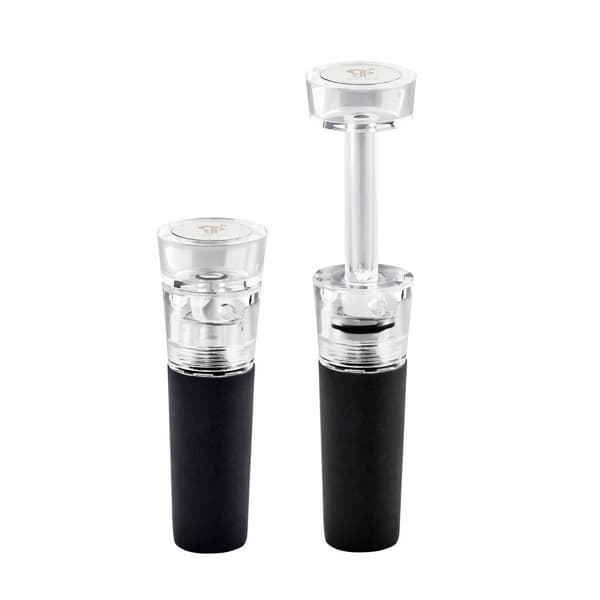 Vinkork, vinpropp - Vacustopp, med integrerad vakuumpump