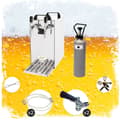 Pikkukuva 2 / 11: Täydellinen setti - Oluthana - kosketa 40 kaksilinjaista kuivajäähdytin, juoksujäähdytin 50 litraa/h, KEG:Type S, KEG 2:KeyKeg