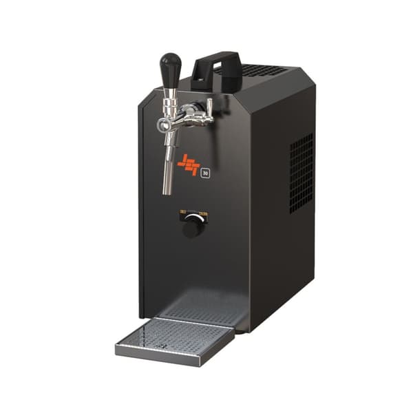 Komplett set under disk - Öltapp JET 30 en linje torr kylare, 35 liter/h -Bierkoffer, KEG:KeyKeg