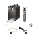 Miniatyrbild 10 av 11: Komplett set - Öltapp - STREAM 80 ölkassett, flödeskylare 2-linjers torrkylare, KEG:NC Adapter, KEG 2:KeyKeg