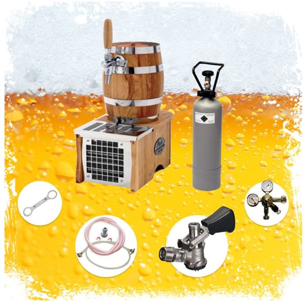 Soudek, 1/8 hk, torka kylanordning, öl svalare, Öltapp, en linje, 20 liter/timme, KEG:Type G