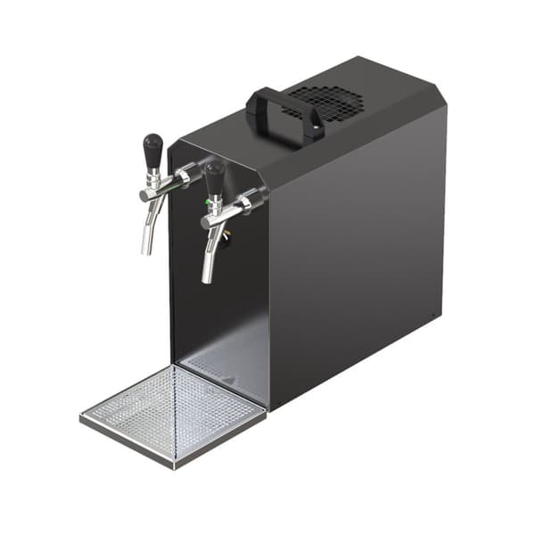 Komplett set - Öltapp - Stream 50 två linjer torr kylare, run kylare 50 liter/h, KEG:utan, KEG 2:5 liters adapter