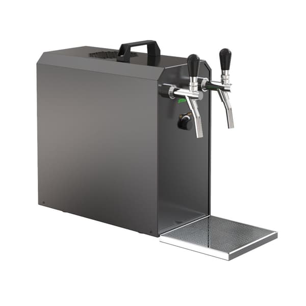 Komplett set - Öltapp - Stream 50 två linjer torr kylare, run kylare 50 liter/h, KEG:utan, KEG 2:5 liters adapter