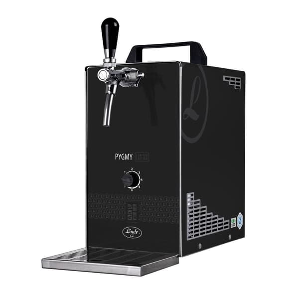 Oluthana, PYGMY 25/K LIMITED EDITION, kalvopumpulla yksilinjainen kuivajäähdytyslaite ruostumattomasta teräksestä, 35 l/h, Green Line, KEG: Type S
