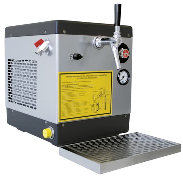 Fadølsanlæg, ølkøler, tørkøler - 64 L/h, 1 linje