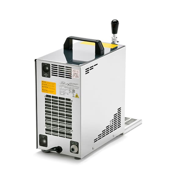 Komplett set - Öltapp, Öldispenser, Ölmaskin, Ölautomat PYGMY 25, en linje torr kylare, 35 liter/h, waterchiller, Green Line, KEG:utan