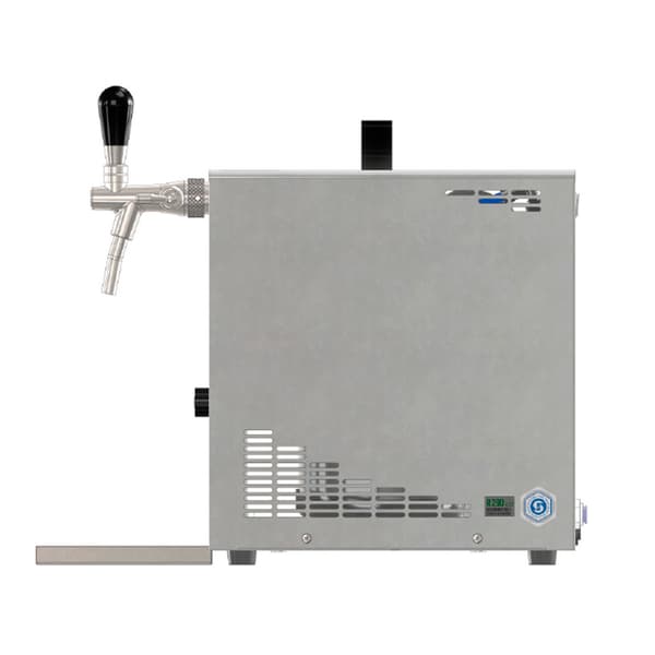Komplett set - Öltapp, Öldispenser, Ölmaskin, Ölautomat PYGMY 25, en linje torr kylare, 35 liter/h, waterchiller, Green Line, KEG:utan