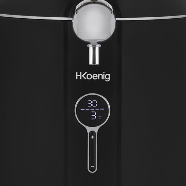 Öltapp HKOENIG BW1688 - Kapacitet 6L - Justerbar temperatur 3°C till 12°C 6 - Kompatibel med alla fat - Svart