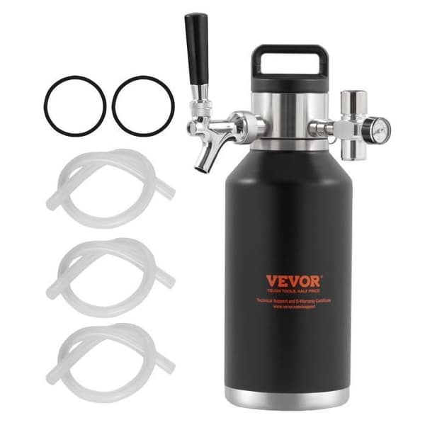 Ölkran - VEVOR - Bärbar ölkran 1,89 L Ölfattryck 0~30 PSI