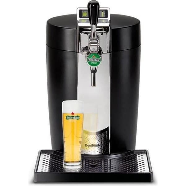 KRUPS BEERTENDER Ölmaskin Ölkran, fatölsmaskin, 5L fat Temperatur &amp; återstående volymindikator VB700800