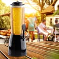 Miniatyrbild 2 av 6: Relaxdays Beer Tap Giraffe Beer Pump Plast 2,5 liters kran HxBxD 50 x 23 x 18 cm, Svart