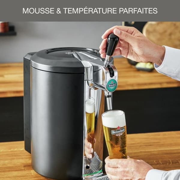 KRUPS Beertender® Kompaktmaskin för öl, 5 L-fat, VB450E10