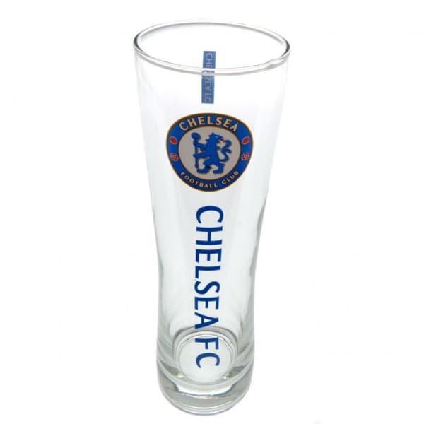 Chelsea FC Officielt højt ølglas Blue One Size
