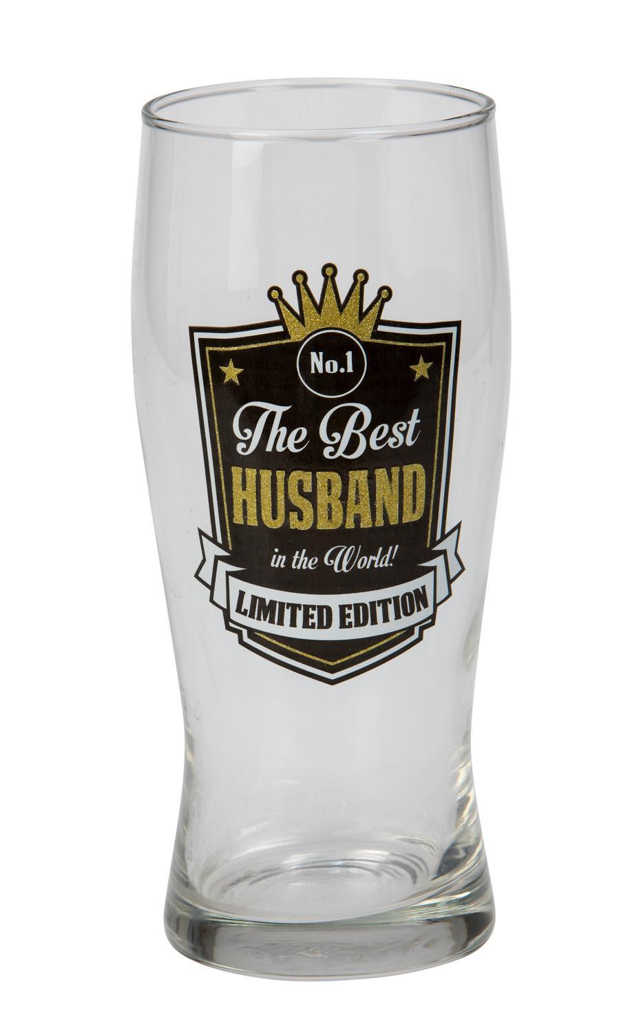 Ölglas Best Husband, för alla män som älskar öl