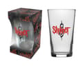 Miniatyrbild 1 av 2: Slipknot Pint Glass Band nonagram Logo 9 Point Star Official Boxed One Size