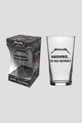Miniatyrbild 2 av 2: Metallica Beer Glass Hardwired To Self Destruct Band Logo Official Boxed One Size
